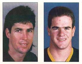 1995 Select AFL Stickers #126 Stephen Kernahan / Mark Ricciuto Front